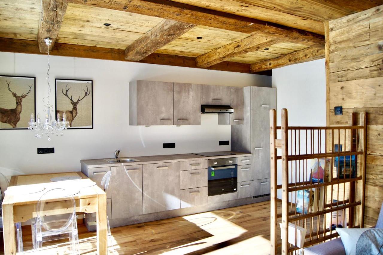 Ferienwohnung Grieshof am Pühel Santa Maddalena in Casies Exterior foto