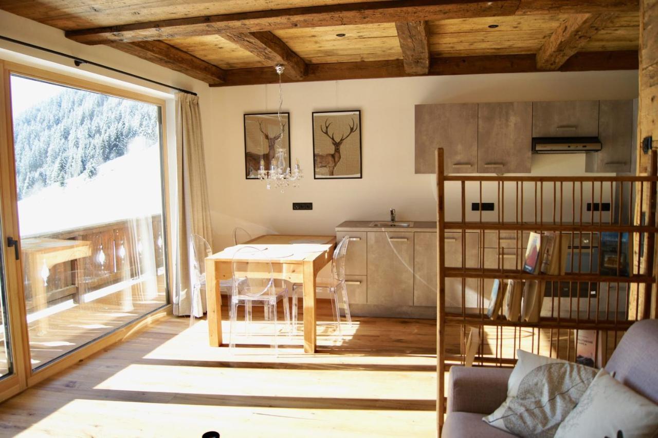 Ferienwohnung Grieshof am Pühel Santa Maddalena in Casies Exterior foto