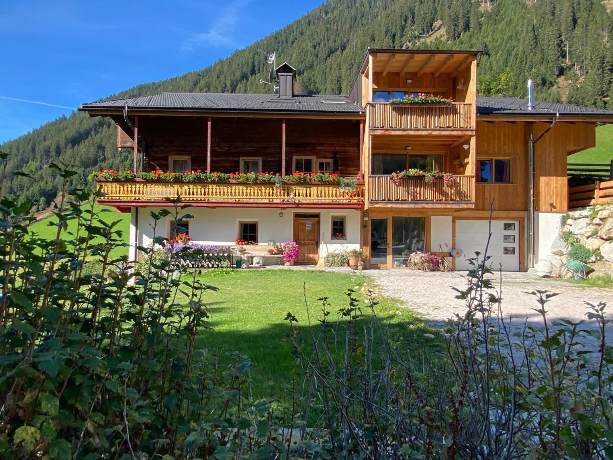 Ferienwohnung Grieshof am Pühel Santa Maddalena in Casies Exterior foto