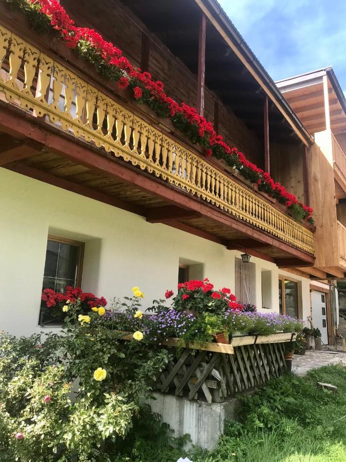 Ferienwohnung Grieshof am Pühel Santa Maddalena in Casies Exterior foto