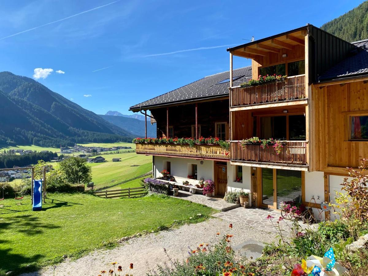 Ferienwohnung Grieshof am Pühel Santa Maddalena in Casies Exterior foto