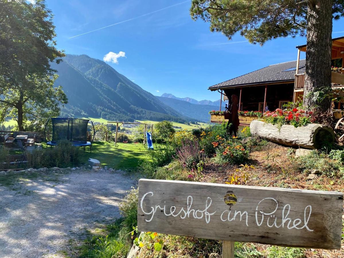Ferienwohnung Grieshof am Pühel Santa Maddalena in Casies Exterior foto